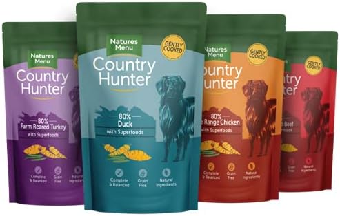 Country Hunter Superfood Selection Pouches for Dogs 12 X Pouches - 150g