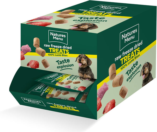 Natures Menu Raw Freeze Dried Treats - Lamb - 20 x 15g