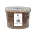 1 Litre - Mealworms Tub Wild Bird Food – High Energy, No Mess Bird Feed