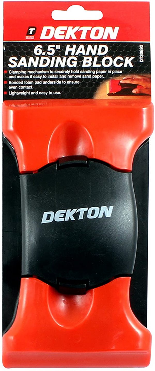 DEKTON DT30692 Hand Sanding Block image1