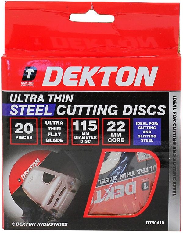 Dekton DT80410 Steel Cutting Discs image1