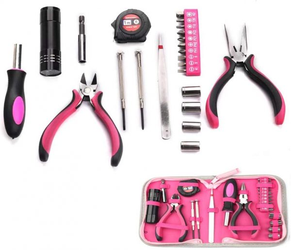 Ladies Pink Tool Kit image1