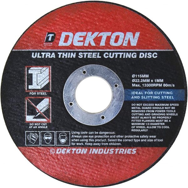 Dekton DT80410 Steel Cutting Discs image2