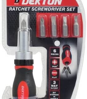 DT65232 Ratchet Screwdriver Set image3