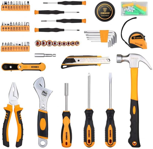 DEKO 100 Piece Home Repair Tool Set image3