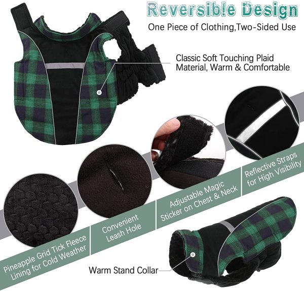 Hjyokuso Windproof Dog Coat image3